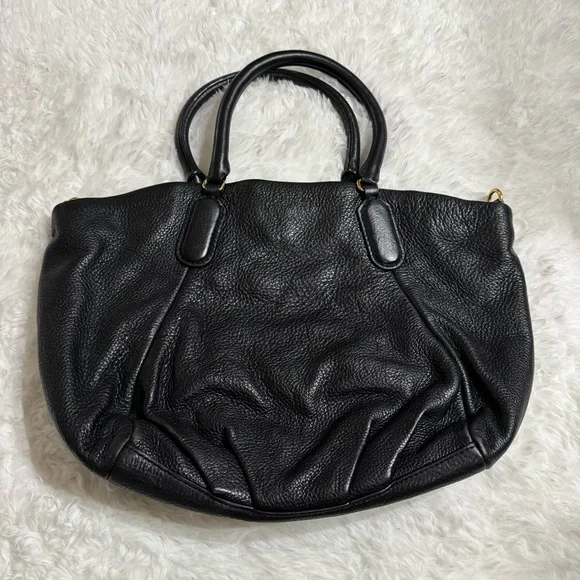 Marc by Marc Jacobs Pebbled Shoulder Bag in Black